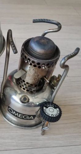 Vintage OMEGA stainless steel korean kerosene burner stove RARE - Picture 3 of 6