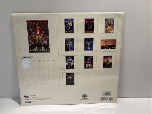 1997 NFL Club 16 Month Calendar Barry Sanders Emmitt Smith Dan Marino Sealed - Picture 7 of 13