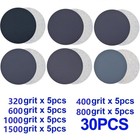 320-1500 Grain Crochet & Boucle Humide/Sec 3 Pouces Disque de Ponçage Crochet &