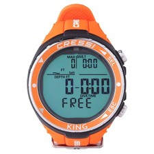 Cressi Sub King ORANGE computer watch for Freediving