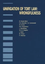 Helmut Koziol Unification of Tort Law: Wrongfulness (Hardback) (UK IMPORT)