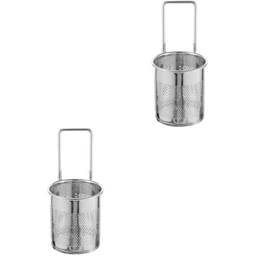  2 Stück Drahtkorb zum Aufhängen Edelstahlgitter Küchensieb - Bild 1 von 12