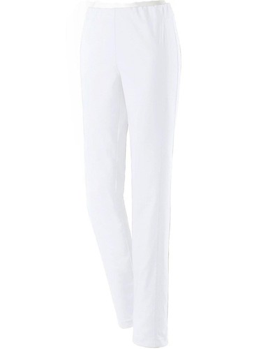 Stehmann Comfort line Damen Schlupfhose Schmal Stretch Weiss Gr. 23 (46) NEU