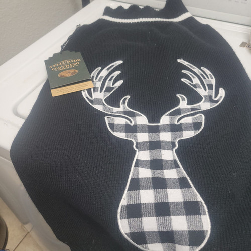 Telluridge Clothing NWT Outdoorsy Dog XL Sweater - Picture 1 of 8