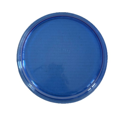 Vintage PYREX Cobalt Blue Glass Pie Plate Dish 9in Made In USA - Picture 2 of 12