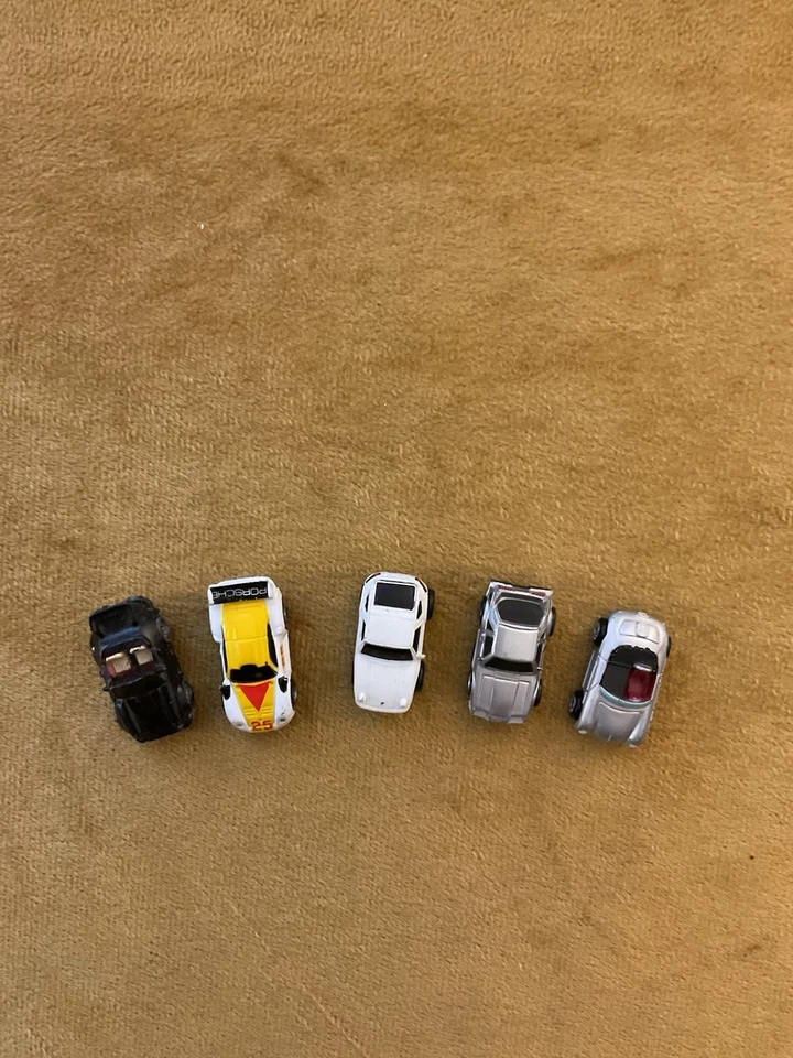 Vintage Micro Machines Deluxe Convertibles Lot Of 5 Porsche 1988 Galoob - Image 2 of 4