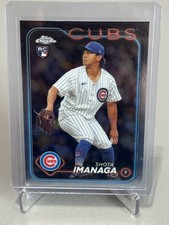 2024 Topps Chrome #121 Shota Imanaga Base Rookie RC Chicago Cubs