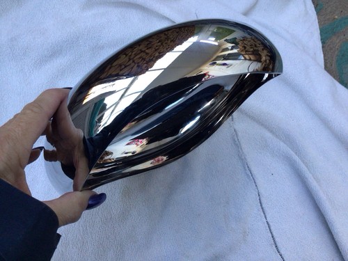 Cobra by Georg Jensen Edelstahl Spiegelpoliert Servierschale Medium - Neu aus altem Lagerbestand - Bild 7 von 9