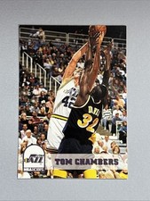Tom Chambers 1993-94 NBA Hoops Jazz #412  *L860*