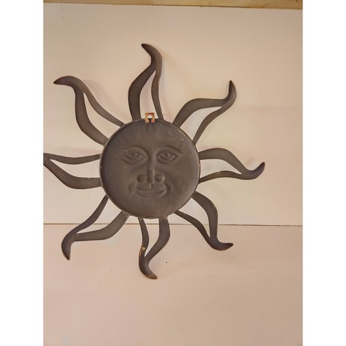 Metal 3D Sun Wall Art Sculpture - Picture 5 of 5