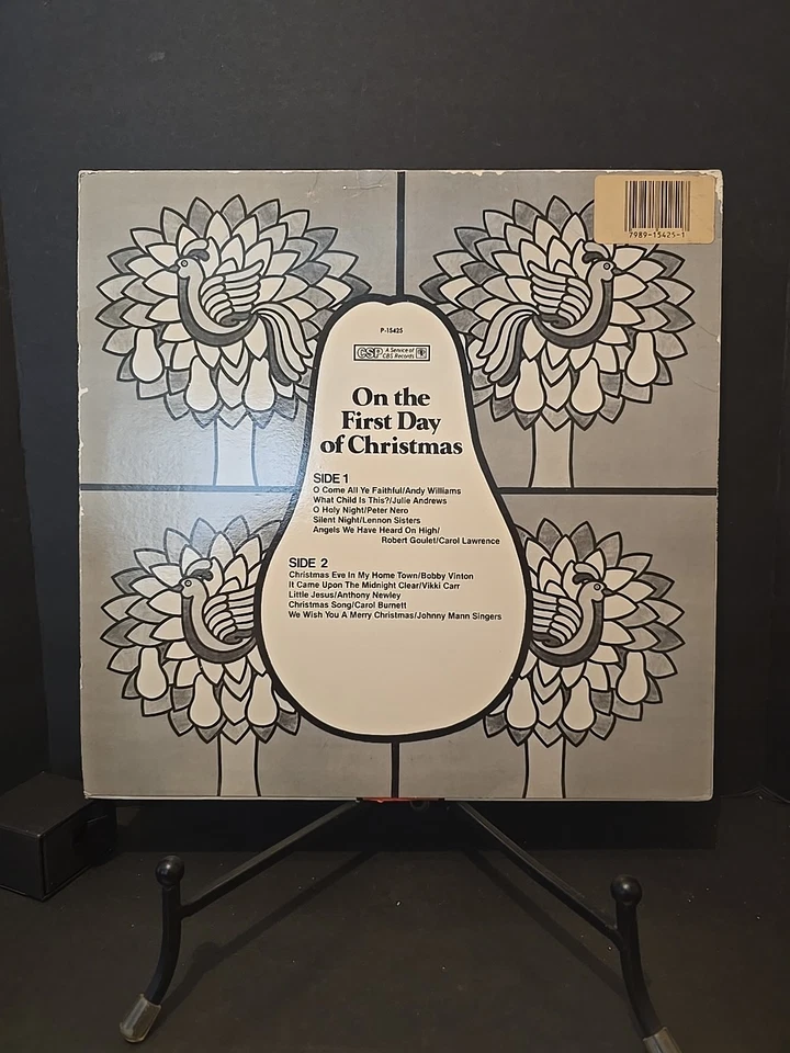 On The First Day Of Christmas Vinyl LP 1980 CBS P-15425 VG+ ULTRASONIC CLEAN - Image 3 of 4