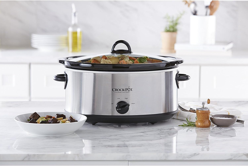 7 Quart Oval Slow Cooker/Stainless Steel/Versatile/Large Family/Entertaining - Picture 4 of 8