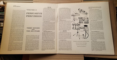 Terry Snyder & The All Stars/Persuasive Percussion Vol 2/1959 RS 8085D VG+/VG+ - Picture 2 of 3