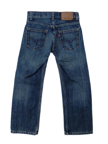 Levis Boy's 505 Straight Leg Droit Corte Recto Size 24x22 Jeans - Picture 2 of 8