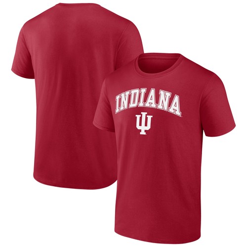 Men's Crimson Indiana Hoosiers Campus T-Shirt
