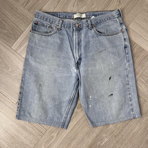 Levi’s denim shorts blue relaxed fit jorts - Picture 6 of 7