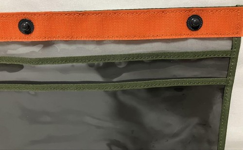 Porter Tanker Briefcase Sage Green Leather Business Bag Used JAPAN - Picture 10 of 17