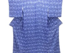 7493247: JAPANESE KIMONO / ANTIQUE KIMONO / TAISHO ROMAN STYLE / ABSTRACT RHOMBU