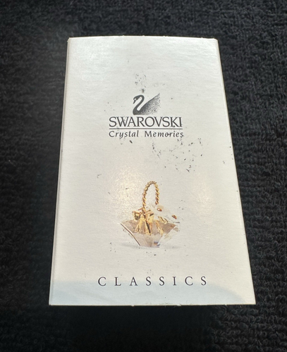 Swarovski Crystal Memories Korb mit Blumen - Goldakzente - Originalkarton - Bild 10 von 11