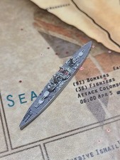 Axis and Allies Painted Pieces - ONE 3D Renown BattleCruiser United Kingdom