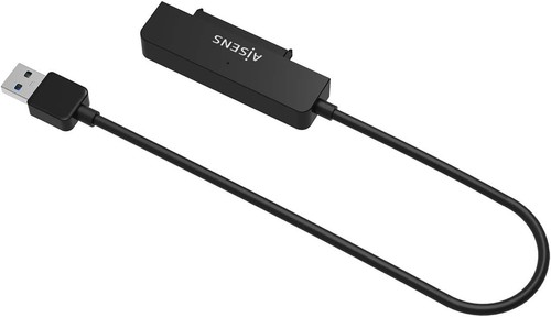 AISENS - ASE-25A03B - SATA to USB-A USB 3.0/Usb3.1 Gen1 Adapter for 2.5" Hard Dr - 第 4/5 張圖片