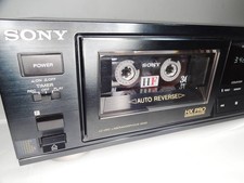 Sony TC-K500R Cassette Tape Deck Stereo Player Used Long Term Storage