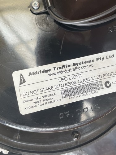 3 * Aldridge Traffic Systems Red / GREEN /AMBER  LED Vehicle Traffic Light, 12V, - Bild 4 von 10