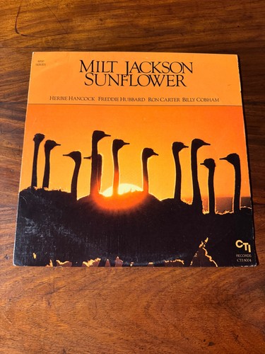 Milt Jackson Sunflower CTI 8004 Jazz LP  Freddie Hubbard Ron Carter H Hancock EX - Picture 1 of 4
