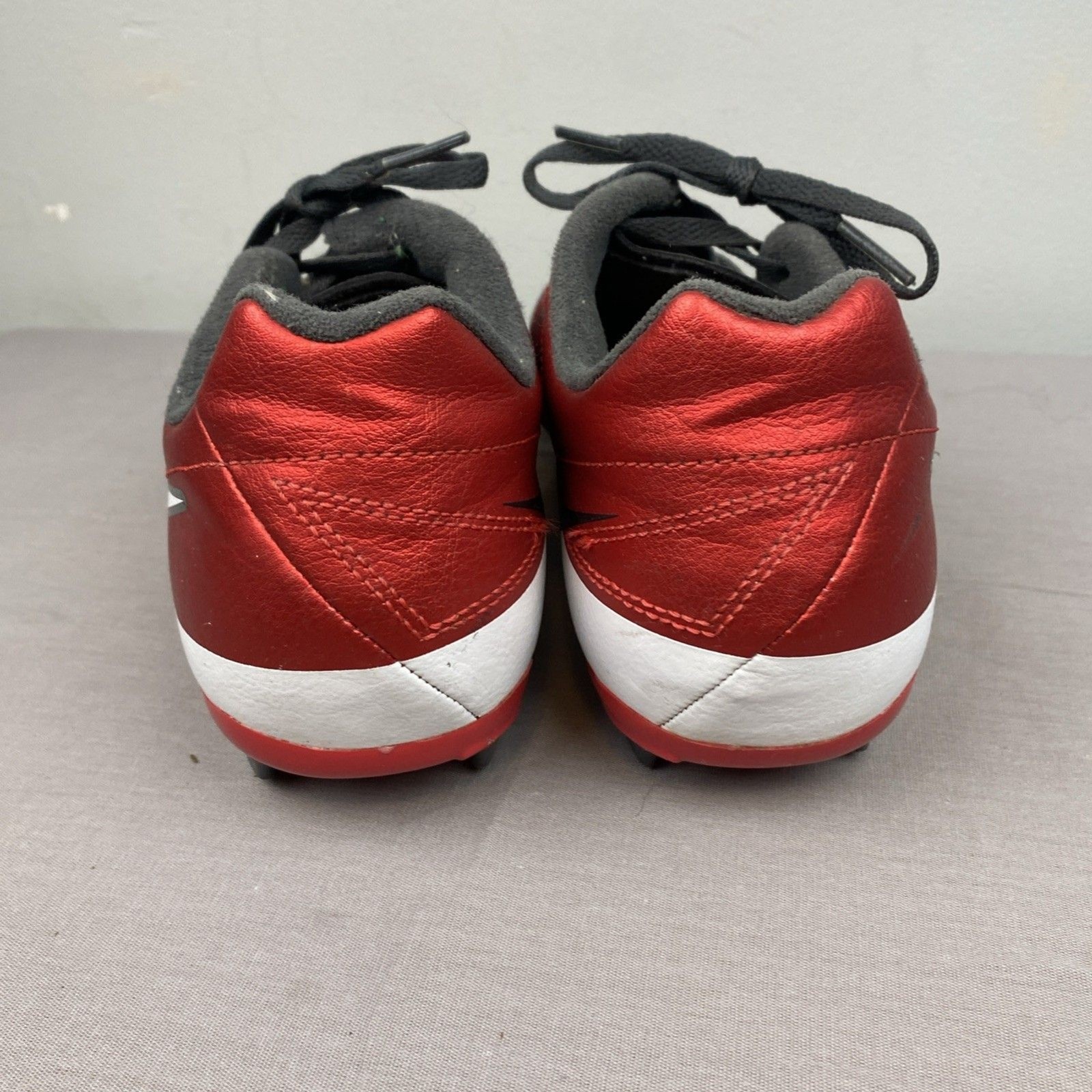 Nike Soccer Cleats 5.5Y red Lace Total 90 shoot IV t90 472567-610 VTG