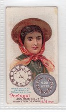 Wills Time and Money & National Costume 1908 Portugal