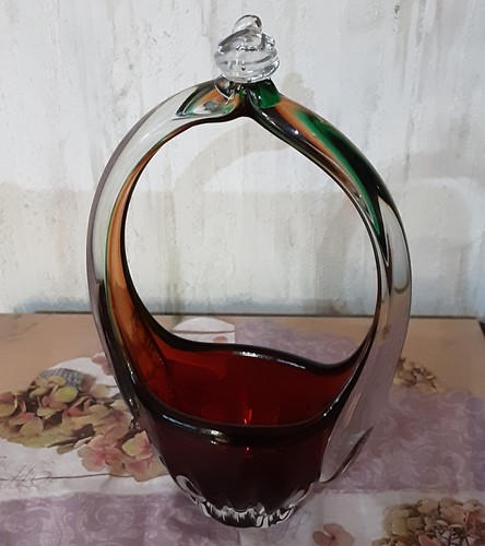 Muranoglas Körbchen Gebäckschale - Bild 5 von 6