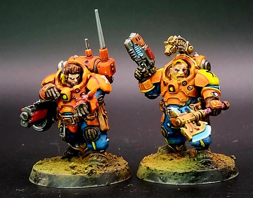 USA Duty Paid Painted Kill Team: Hearthkyn Salvagers set Leagues of Votann WH40K - Picture 16 of 17