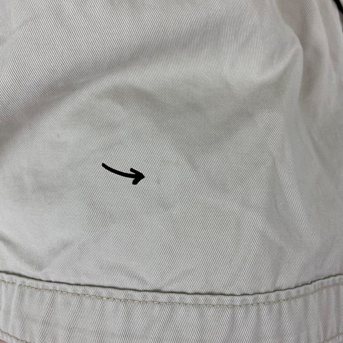 Y2K AEO American Eagle Outfitters Light Khaki 100% Cotton Shorts - Size 6 - Picture 6 of 7