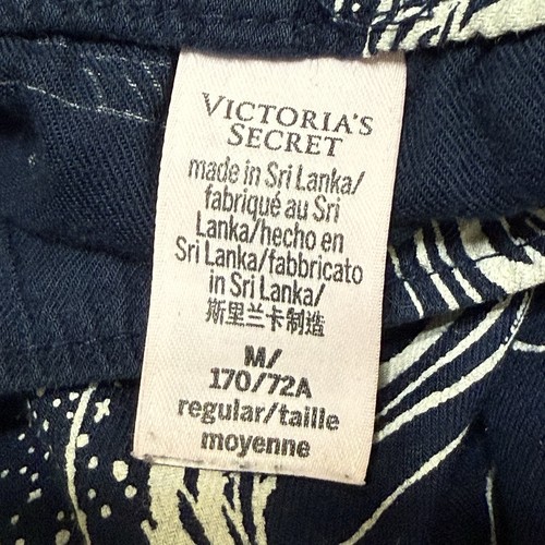 Victoria’s Secret Pegasus Celestial Lounge Pants Navy Blue Stars Size Medium - Picture 3 of 4