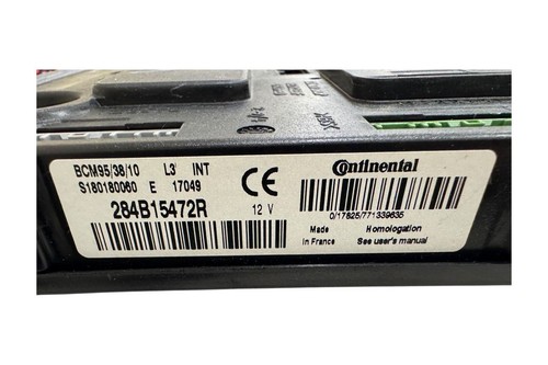 Renault Zoe 2017 Other control units/ modules 284B15472R ONV59298 - Picture 5 of 5