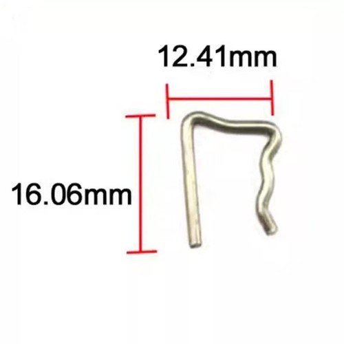 5Pcs Clips de Tuyau Fuite pour Ford Tuyaux d'Injecteur 1982A4 7701477442 Argent - Picture 8 of 8