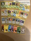 Base Set Pokémon Bulk WOTC 30 Card Vintage Lot Collection No Dups
