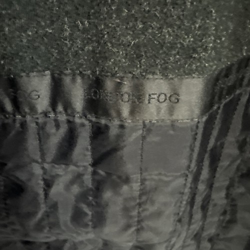 London Fog Mens S Black Leather Quilted Lined Button Up Basic Jacket - Picture 18 of 20