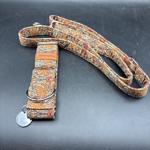 Fido Creative Martingale Dog Collar & Leash - New - Picture 1 of 3