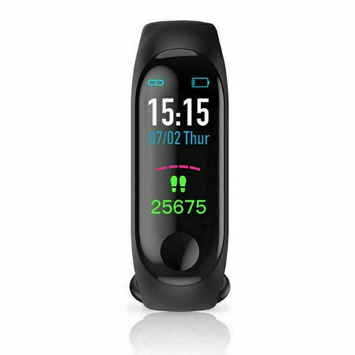 Smart Watch Wristband Blood Pressure Heart Rate Monitor Bracelet For iOS Android - Picture 11 of 11