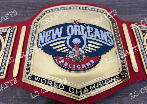 New Orleans Saints Championship Belt American Football 4mm Zinc - Picture 2 of 5