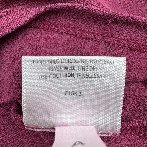 Eileen Fisher Seiden Tank Top Gr. Large L weinrot rosa ärmellose Bluse - Bild 10 von 10