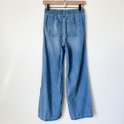 Gap Kids Easy Wide Leg Pull On Denim Jeans Mädchen XL Baumwolle - Bild 5 von 13