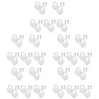 10 Sets Love Lock Heart -Falled Lock und Schlüsselkoffer Gepäckverriegelung