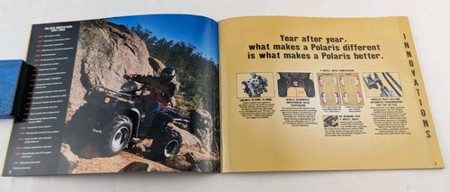 1993 POLARIS ATV ACCESSORIES APPAREL DEALER SALES CATALOG - Foto 4 di 6