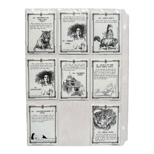 Boris Series 2: The Fantasy Continues complete trading card base set 1992 - Picture 7 of 13