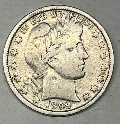 1899 P • Barber Silver Half Dollar 50C