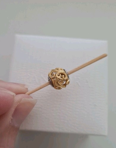 Pandora Essence Bead 14k Gold creativity Kreativität Topzustand - Bild 1 von 8