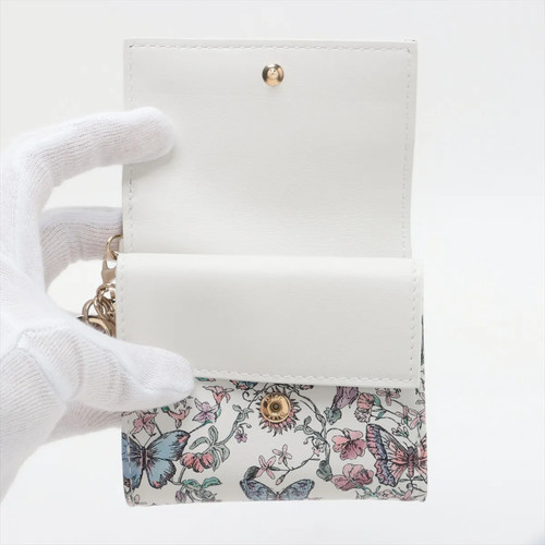 Dior Leather Compact Wallet Multicolor - Afbeelding 3 van 9