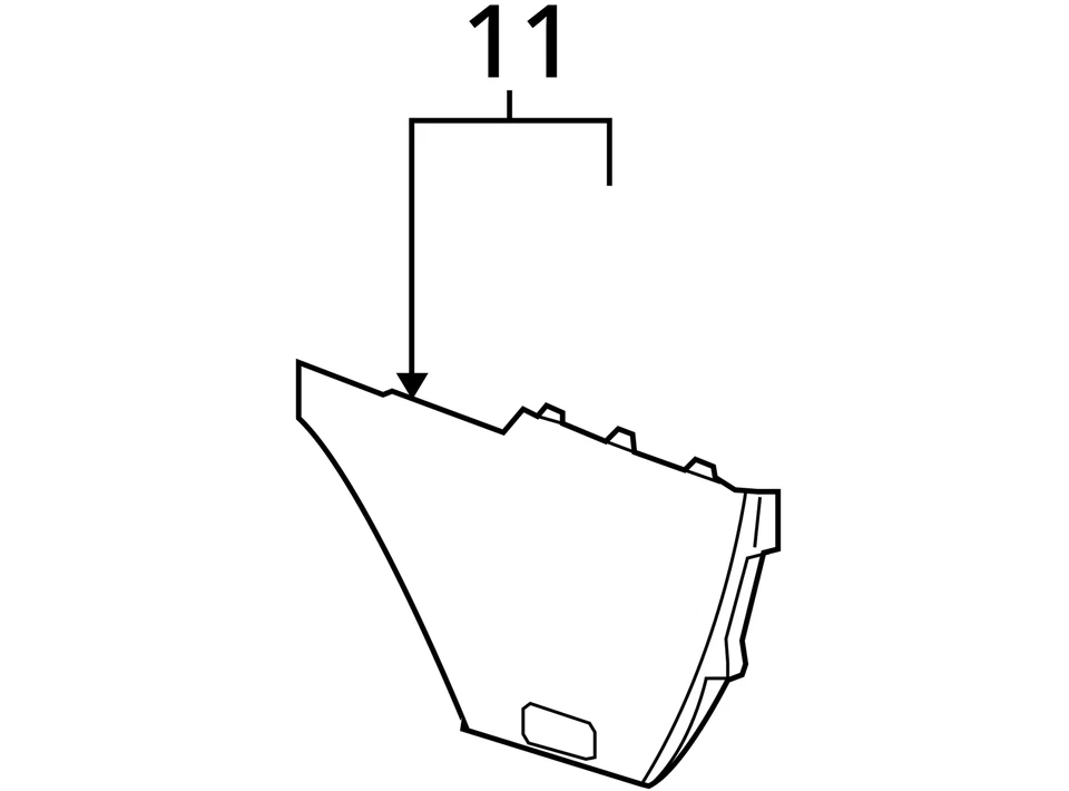 SE ADAPTA A PANEL PONTIAC MONTANA 2005-2006 ASM FLR CNSL SI TR 15108704 - NUEVO OEM Foto 3 de 3